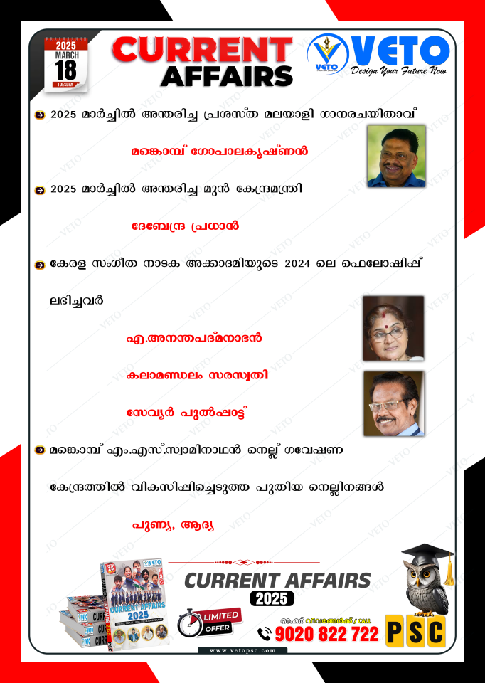 CURRENT AFFAIRS